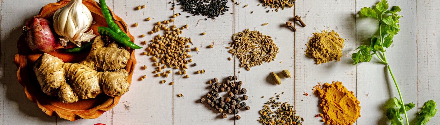Fresh Mediterranean herbs